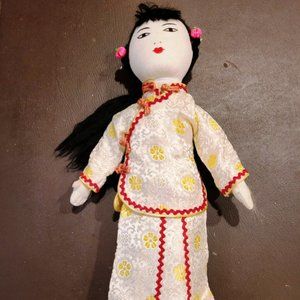 Vintage Cloth doll from Hong Kong